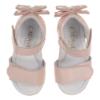 Picture of Caramelo Kids Girls Double Bow Embroidered Back Sandal - Pale Pink