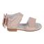 Picture of Caramelo Kids Girls Double Bow Embroidered Back Sandal - Pale Pink