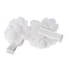 Picture of Abel & Lula Baby Girls Chiffon Flower Hair Clips x 2 - White