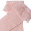 Picture of Abel & Lula Girls Sheer Socks With Tulle Ruffle - Pink