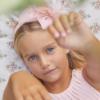 Picture of Abel & Lula Girls Organza Flower Headband - Pink 