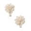 Picture of Abel & Lula Baby Girls Chiffon Flower Hair Clips x 2 - Ivory