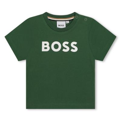Picture of BOSS Toddler Boys Basic Logo T-shirt - Khaki