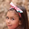 Picture of Rochy Girls Floral Collection Soft Knot Headband - Floral Pink