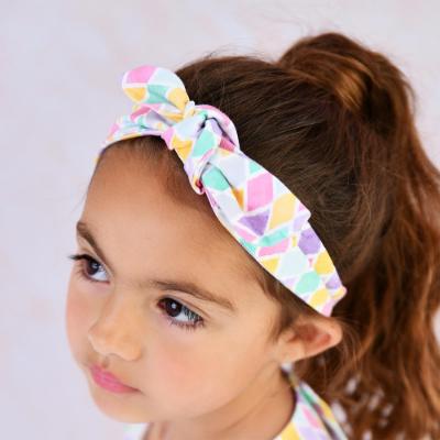Picture of Rochy Baby Girls Diamonds Collection Soft Knot Headband - Lilac