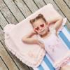 Picture of PRE ORDER Caramelo Kids Girls Tulle Frill Glitter Bow Swimsuit - Pink