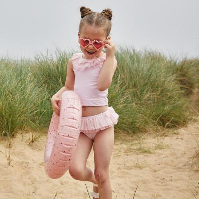 Picture of PRE ORDER Caramelo Kids Girls Tulle Frill Tankini - Pink