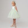 Picture of Caramelo Kids Girls Gold Daisy Tulle Empire Dress - Mint Green