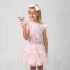 Picture of Caramelo Kids Girls Pearl Vanity Top & Tulle Skirt Set - Pink