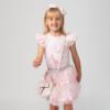 Picture of Caramelo Kids Girls Pearl Vanity Top & Tulle Skirt Set - Pink