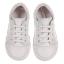 Picture of Borboleta Santiago Lace Up Leather Trainer - White