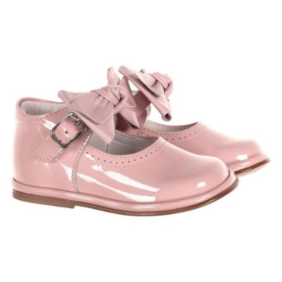 Picture of Borboleta Vitoria Detachable Bow Patent Mary Jane Shoe - Pink