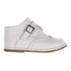 Picture of Borboleta Chico Gull Wing Front Leather Ankle Boot - White