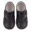 Picture of Borboleta Chico Gull Wing Front Leather Ankle Boot - Navy Blue