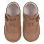 Picture of Borboleta Chico Gull Wing Front Leather Ankle Boot - Tan