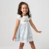 Picture of Caramelo Kids Girls Holiday Essentials Dress - Sky Blue