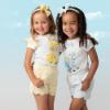 Picture of Caramelo Kids Girls Holiday Essentials Short Set - Lemon