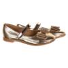 Picture of Caramelo Kids Girls Sparkle Bow Ballerina Shoe - Gold 