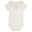 Picture of Calamaro Baby Summer Tulle Lace Ruffle Collar Bodysuit - Ivory
