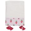 Picture of Meia Pata Beach Towel - Strawberries On Pink Check