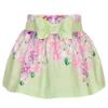 Picture of Balloon Chic Girls Summer Floral Top & Skirt Set X 2 - Pale Green Lilac