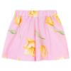 Picture of Balloon Chic Girls Summer Tulip Ruffle Top & Shorts Set X 2 - White Pink Lemon
