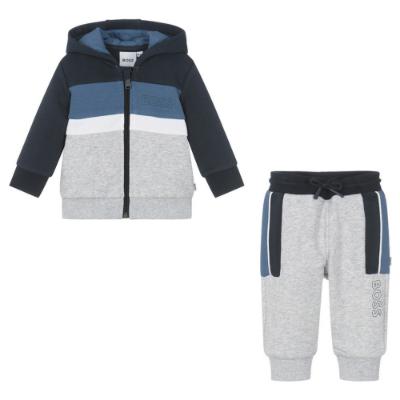 Picture of BOSS Toddler Boys Tracksuit Set - Grey