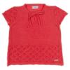 Picture of Rahigo Girls Summer Raised Knit Shorts & Jumper Set X 2 - Coral