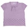 Picture of Rahigo Girls Summer Raised Knit Shorts & Jumper Set X 2 - Lilac