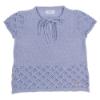 Picture of Rahigo Girls Summer Raised Knit Shorts & Jumper Set X 2 - Sky Blue