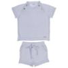 Picture of Rahigo Boys Summer Knit Shorts & Jumper Set X 2 - Baby Blue