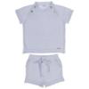 Picture of Rahigo Boys Summer Knit Shorts & Jumper Set X 2 - Baby Blue