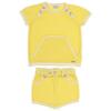 Picture of  Rahigo Boys Summer Knit Shorts & Jumper Set X 2 - Lemon White