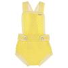 Picture of Rahigo Boys Summer Raised Knit Romper & Jumper Set X 2 - Lemon White