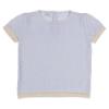 Picture of Rahigo Boys Summer Raised Knit Romper & Jumper Set X 2 - Baby Blue Cream 