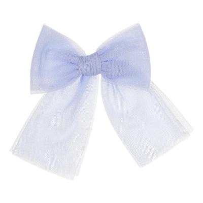 Picture of Rahigo Girls Tulle Bow Hairclip - Baby Blue