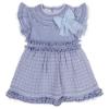 Picture of Rahigo Girls Summer Knit Dress & Pants Set X 2 - Sky Blue 