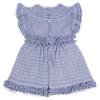 Picture of Rahigo Girls Summer Knit Dress & Pants Set X 2 - Sky Blue 