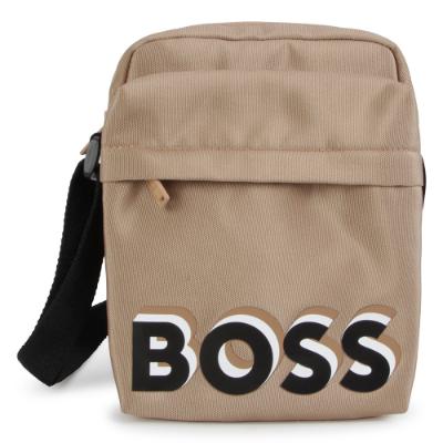 Picture of BOSS Boys Logo Cross Body Bag - Beige