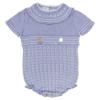 Picture of Rahigo Boys Summer Knit Short Sleeve Romper - Sky Blue 