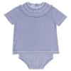 Picture of Rahigo Boys Summer Knit Jampants & Jumper Set X 2 - Sky Blue