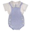 Picture of Rahigo Boys Summer Knit Romper & Blouse Set X 2 - Sky Blue