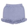 Picture of Rahigo Girls Summer Knit Ruffle Jumper & Shorts Set X 2 - Sky Blue