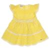 Picture of Rahigo Girls Summer Knit Openwork Dress & Pants Set X 2 - Lemon White