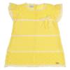 Picture of Rahigo Girls Summer Knit Openwork A Line Dress & Pants Set X 2 - Lemon White