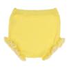 Picture of Rahigo Girls Summer Knit Openwork A Line Dress & Pants Set X 2 - Lemon White
