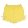 Picture of Rahigo Girls Summer Knit Openwork Jumper & Shorts Set X 2 - Lemon White