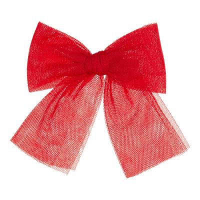 Picture of Rahigo Girls Tulle Bow Hairclip - Red