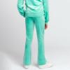 Picture of Juicy Couture Girls Summer Diamante Bootcut Velour Jogger - Turquoise