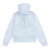 Picture of Juicy Couture Girls Summer Black Label Diamante Crown Zip Through Velour Hoodie - Heather Pale Blue
